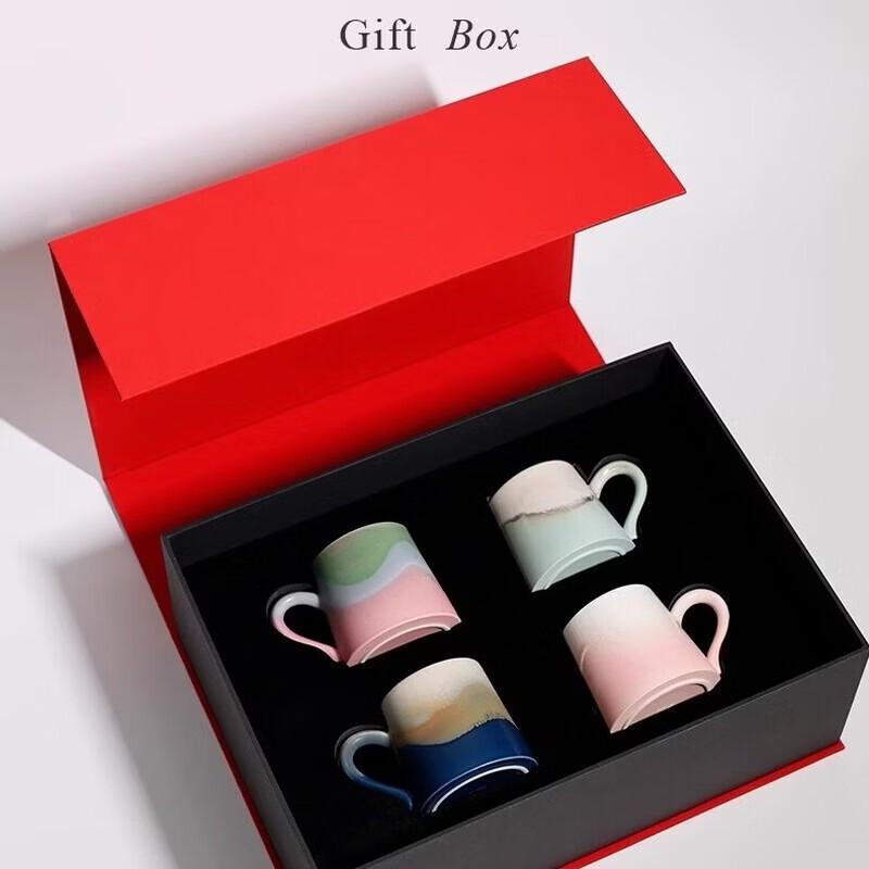 Xiangshang Four Crystal Mugs Gift Set
