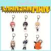 Exquisite Chainsaw Man Key Chain Acrylic Keyring Double Sided Printing Bag Pendant