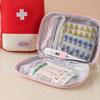 600D Oxford Cloth Portable Medical Bag for Business Trips, Outdoor First Aid Kit, Portable Small Medicine Bag for Home Storage