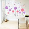 2 sheets Colorful Background Decor Decals Self-adhesive Wallpaper Butterfly Wall Stickers  Office