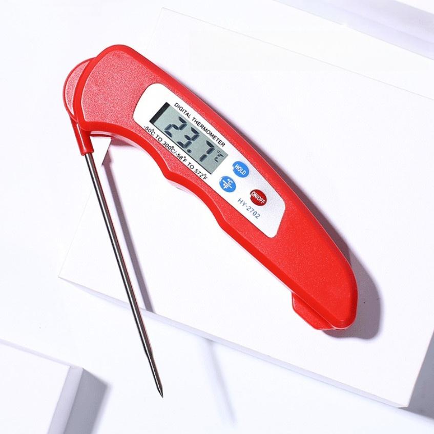 Портативный пищевой термометр Пылезащитный Складной Электронный пищевой термометр для кухни BBQ Выпечки Масла Молока Мяса Воды Духовки Кухонные Инструменты