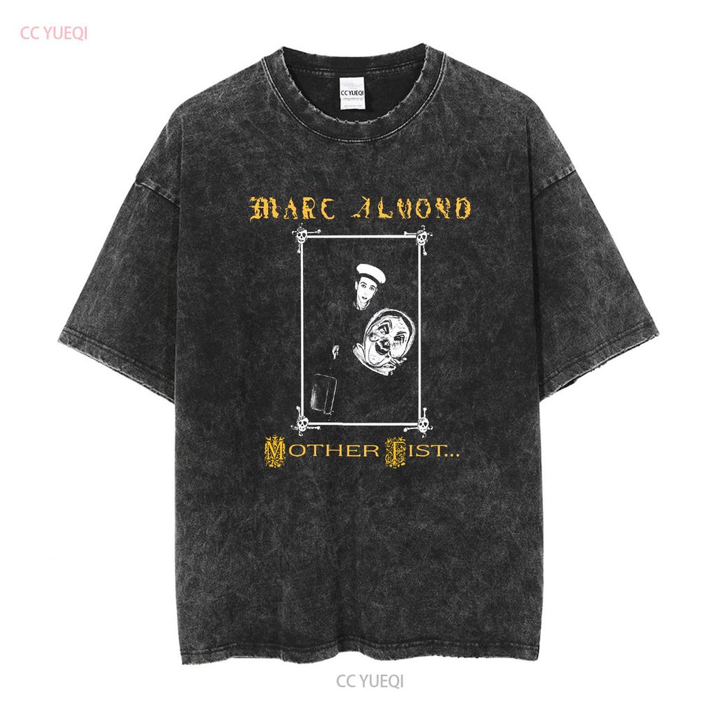 MARC ALMOND MOTHER FIST AND HER FIVE DAUGHTERS NEW BLACK T SHIRT SR078 Long or Short Sleeves Vintage Washed Comfortable