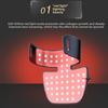 New Photon Rejuvenation Instrument Household Face LED Mask Neck Instrument, Red Light Beauty Silicone Spectrum Neck Instrument