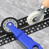 Rubber Wheel Handle Roller Double-Head Pressure Pulley Durability Window Screening Install Tool