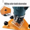 65mm Trimming Machine Balance Plate ABS Engineering Plastic Triangular Plate  Slotting