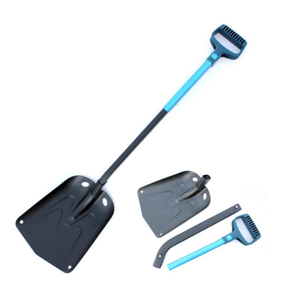 Aluminum Alloy Folding Snow Shovel Collapsible Snowboard Shovel Labor-saving 1