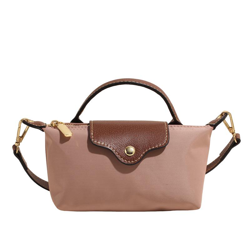 

2025 Модная минималистичная квадратная сумка кроссбоди из нейлона - Маленький дизайн для ношения на плече и под мышкой