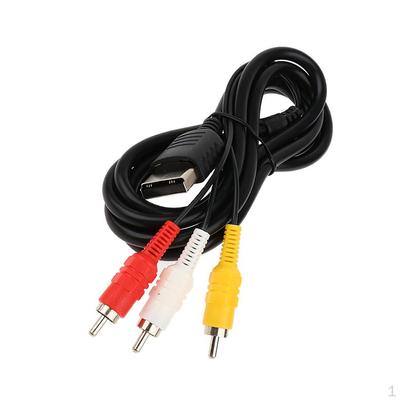 Audio-Video-Kabel Composite-Cinch-Anschluss AV-Kabel 1,8 m/6 ft Länge