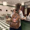 Schoolbag1011 new large-capacity multi-compartment versatile primary school bag personalized graffiti cartoon niche design backpack