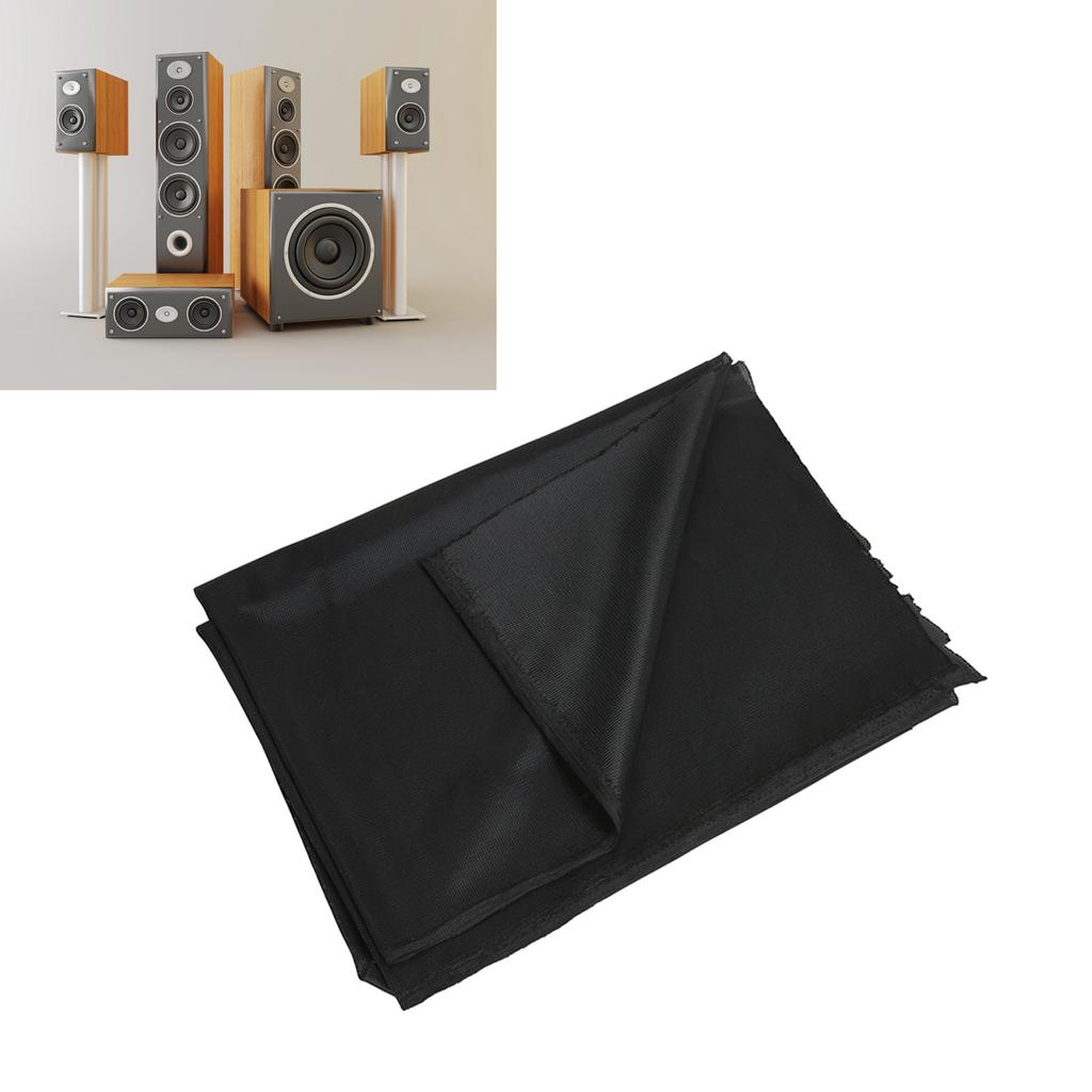 Speaker Protective Fabric Speaker Grill Cloth Polyester Breathable Waterproof Dustproof Speaker Mesh Fabric Protector
