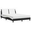 VidaXL Bed with Mattress, Upholstered Bed with Headboard Cushion, Double Bed, Adult Bed, Bedroom Furniture 3208871