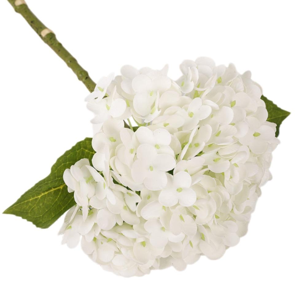 Green Leaf Simulation Colorful Hydrangea Real Touch Fake Flower Home Living Room Decor