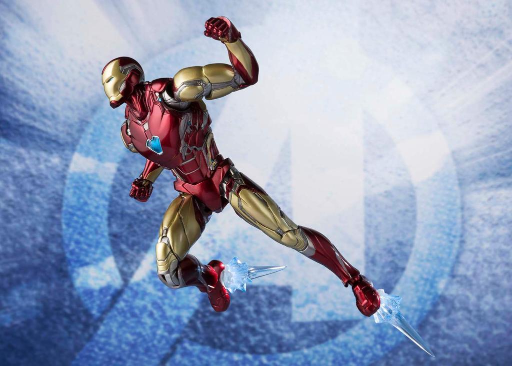 TAMASHII NATIONS Avengers Iron Man Mark 85 Approximately 155mm PVC ABS Painted Movable Figure S.H.Figuarts (Avengers Endgame) & & Die-cast