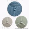 3PCS Soft Hot Insulation Pads Anti-slip Pot Holder Heat Resistant Trivets  Dining Table