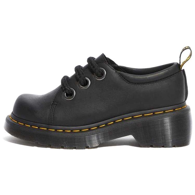 Dr. Martens Cranford 3 Hole Minimalist Casual Dress Shoes Women Shoes Black 25288001