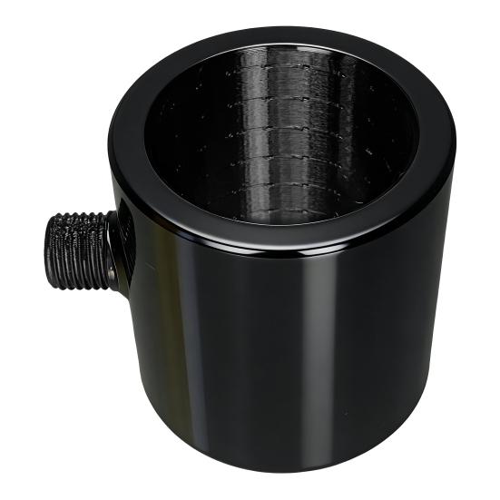 Men Shower Nozzle Powerful Supercharging Hydromassage Standard Thread Interface Fits Most Pipes 360-Degree Ring Water Spray Spiral Nozzle