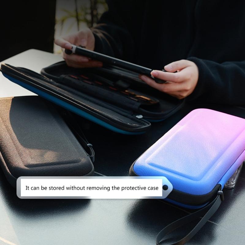 Console Storage Case Shock Resistant Shell Large Capacity Game Card Holder Compact Portable Design Bag For NS2