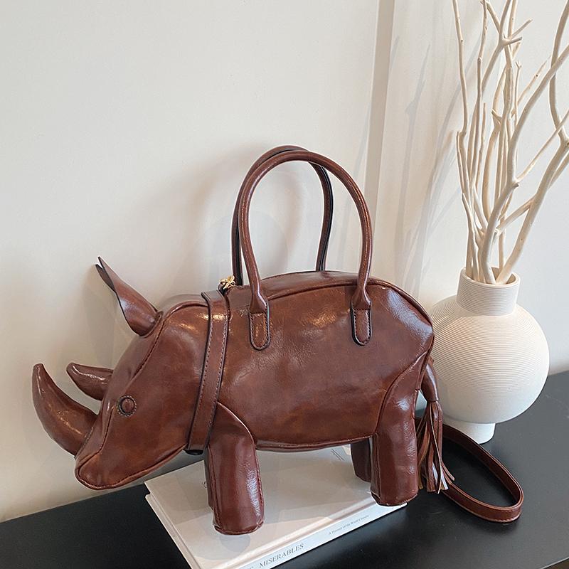 Cute Toy Doll Bag Big Elephant Cartoon Crossbody Phone Bag Lady Girls Padded Space Cotton Handbag And Purse Female Shoulder Bag