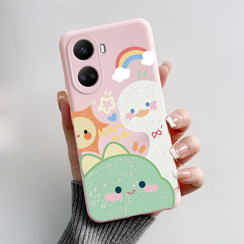 Für Huawei Nova 10 SE Hülle BNE-LX1 BNE-LX3 Süßer Bär Cartoon Frosch Bemalt Weiche Handyhülle Für Huawei Nova 10SE Nova10 SE Fundas