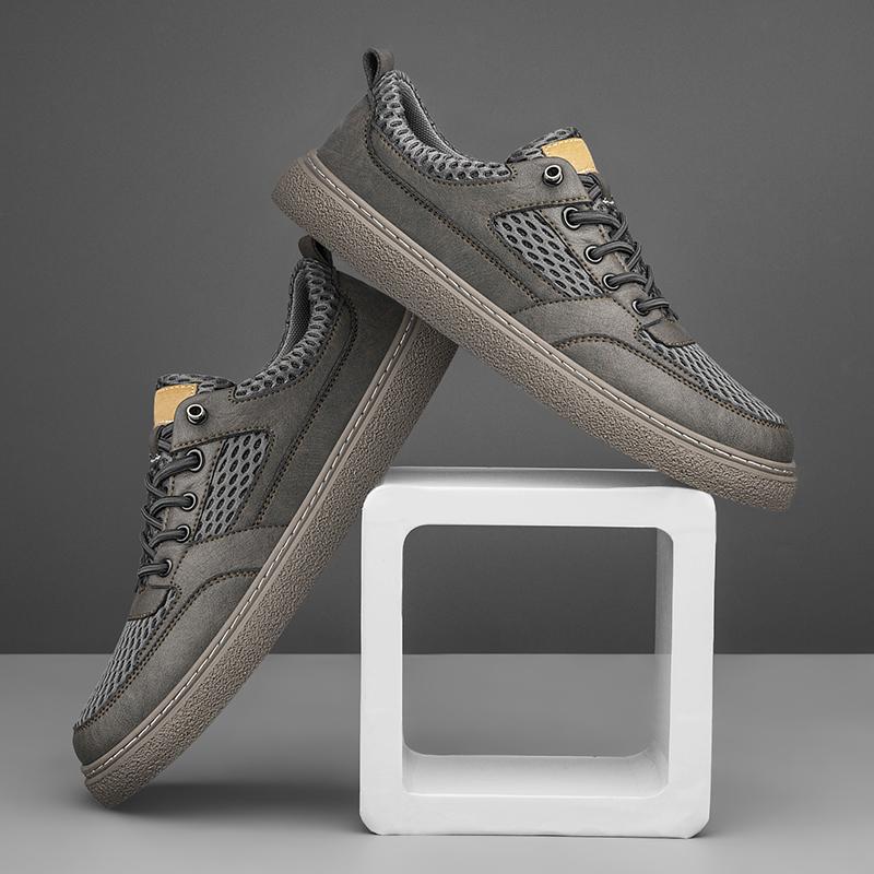 Fashion New versatile sports shoes for men summer mesh sneakers Outdoor men lace up trainers man casual breathable male Treking footwear
