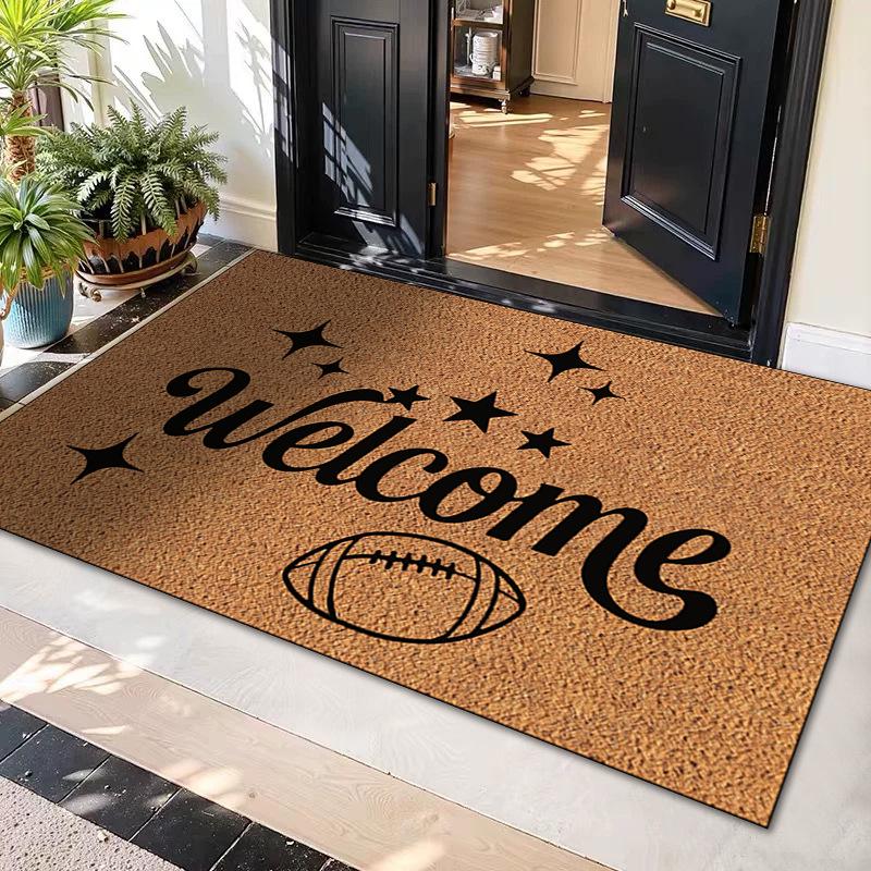 Hot Selling Dirt-Resistant Doormat - Easy-Clean Imitation Coir Decorative Foot Mat for Home Entrance