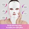 Newly Upgraded LED Face Mask with Neck Wireless 7 Colors Photon LED Facial Mask Repair Skin Rejuvenation Firming Beauty Tool