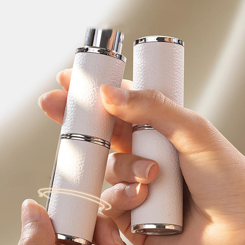 8Ml Refillable Perfume Bottle High-End Leather Sub-Bottling Portable Mini Travel Empty Cosmetic Containers Spray Atomizer Glass