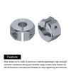 uxcell Titanium Wheel Hex Hub Drive Adapter with Screws and Pins for RC Car Upgrade Replacement Parts, Aluminum Alloy, 12mm Thick, 7mm Thick, 4 Pieces