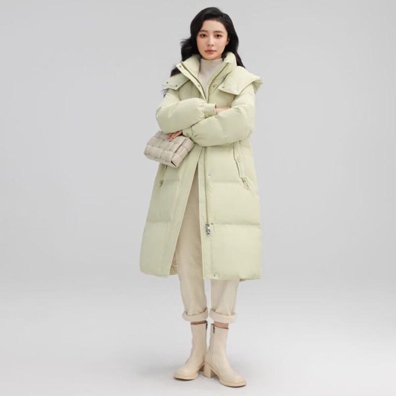 YAYA Women's Thickened Long Down Jacket YE4B603972X