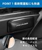 LAND CRUISER Car Logo Knee Pads for Land Cruiser Prado 150 Series 20 250 Series Car Seat Fatigue Elbow Rest Armrest Rest Knee Knee PU Memory Cotton