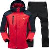 [Benke] [Wind and Rain Resistant] Outdoor Jacket, Top and Bottom Set, Men's, Mountain Climbing, Fishing, Motorcycle, Bicycle, Camping, Trekking,