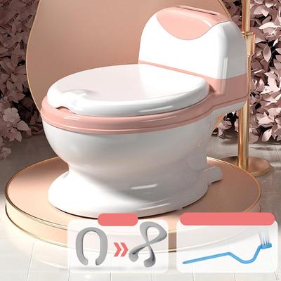 Töpfchenstuhl abnehmbar mit PU-Polster tragbar echtes Gefühl Trainings-WC für Hotel-Zimmermädchen Kleinkinder