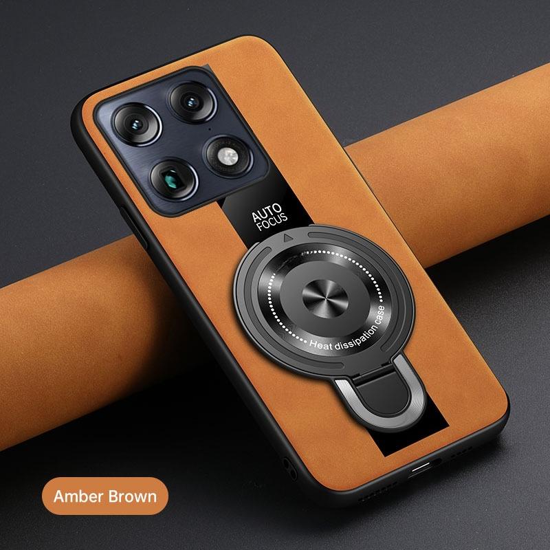 For Magnetic Ring Holder Cover For Motorola Signature MOTO X70 Air Pro Edge 70 Ultra Wireless Charging Shockproof Case