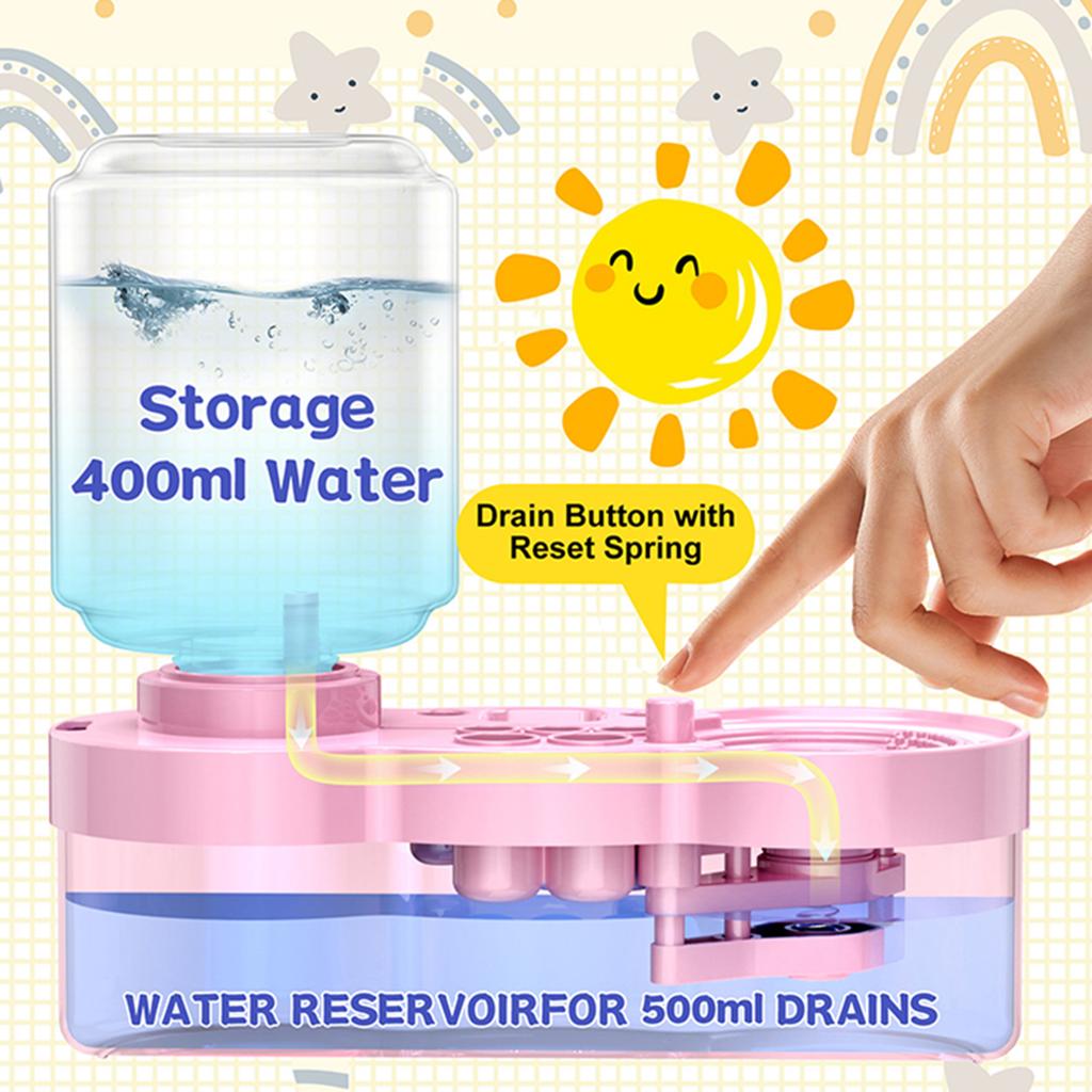 4 In 1 Water Circulation Paintbrush Cleaner Cup Painting Tool For Artists