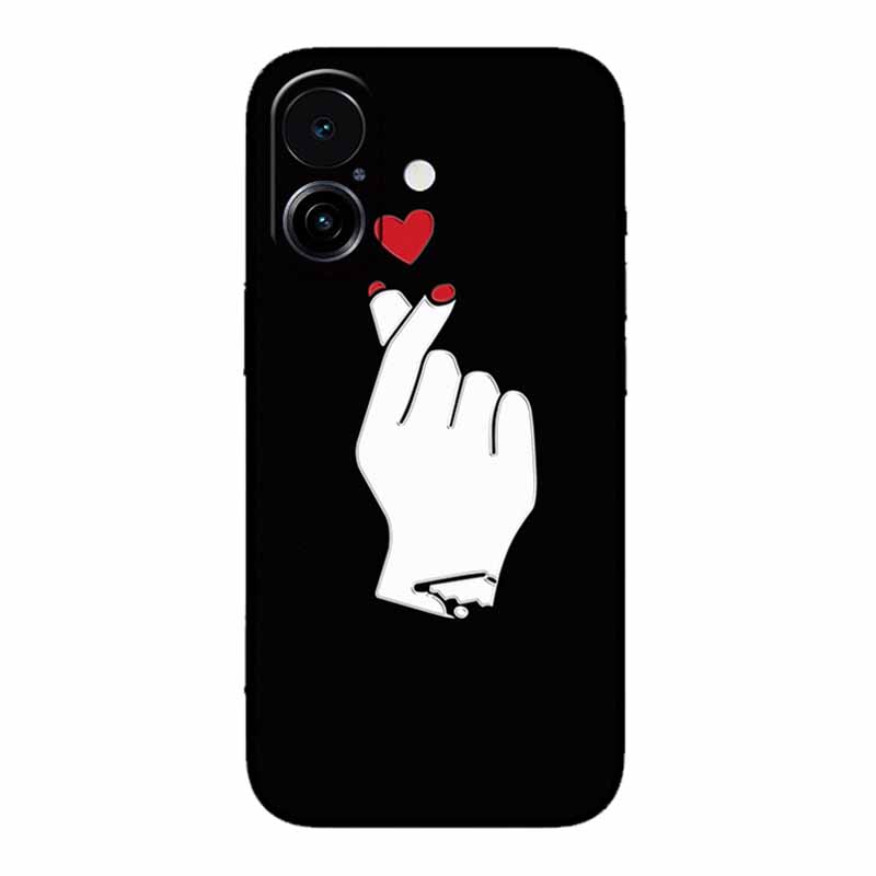 3D Emboss Case For iphone 17 2025 Phone Case Coque Flowers Black Silicone Soft Back Cover For iphone 17 5G Case 6.3" Funda Shell