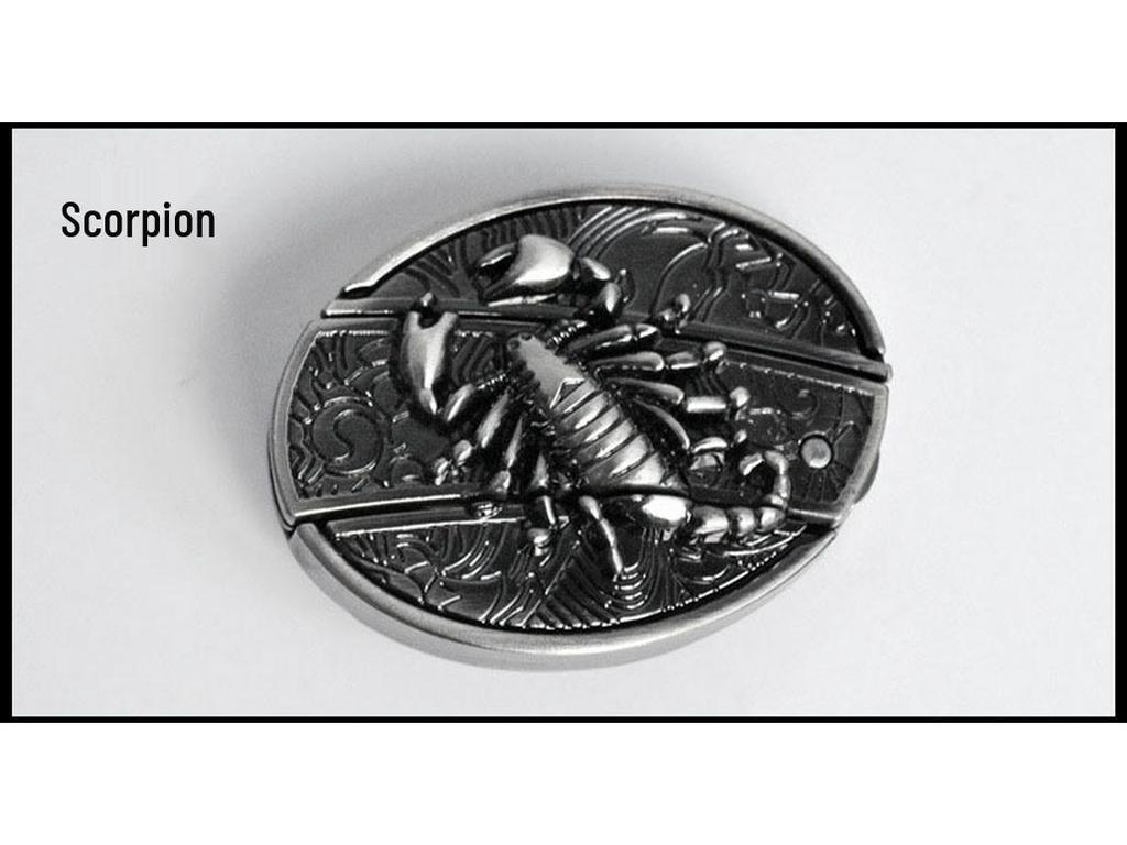 Pánská punková androgynní spona na opasek nůž - Cool hip hopový styl, Sebeobranný doplněk