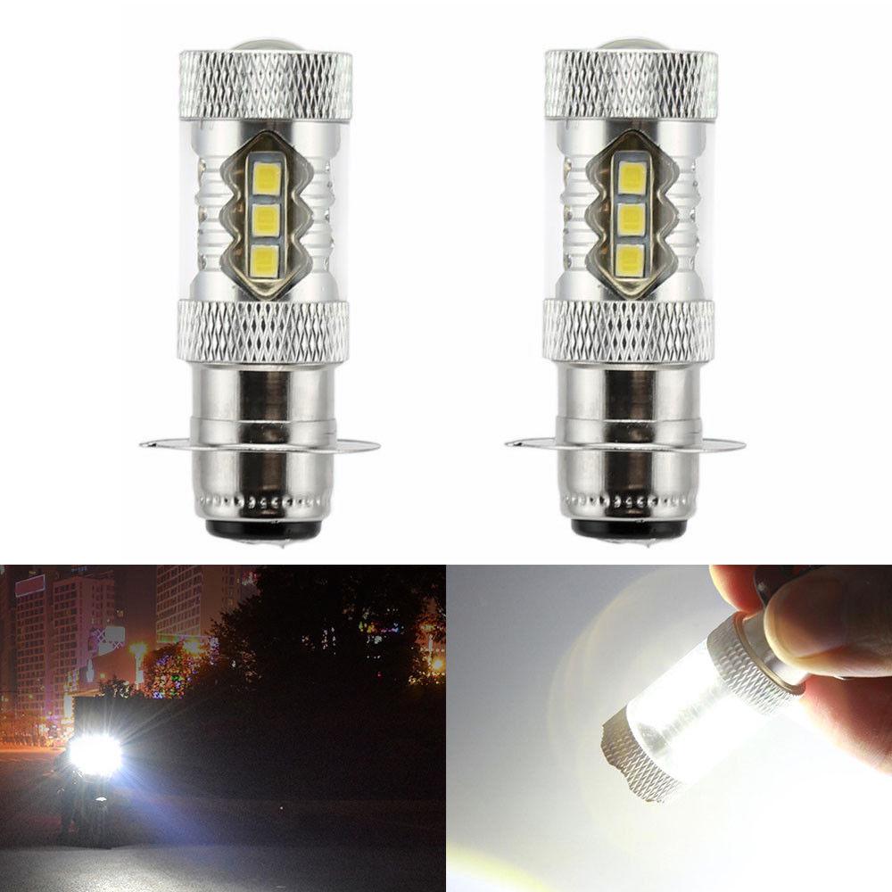 2PCs Motorcycle Spot Lamp Modified Headlights HID LED Spotlights for Yamaha YFZ450R Rhino 700 Raptor YFM660