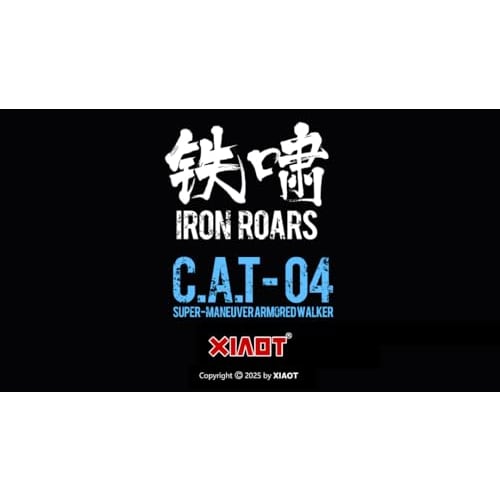 XIAOT x IRON ROARS C.A.T 04 Jin 1/60 Scale ABS Assembled Plastic Model Kit