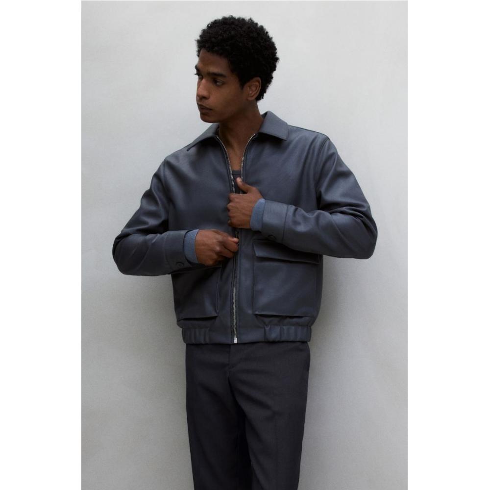 H M Suit Pants Regular Fit Dark Grey