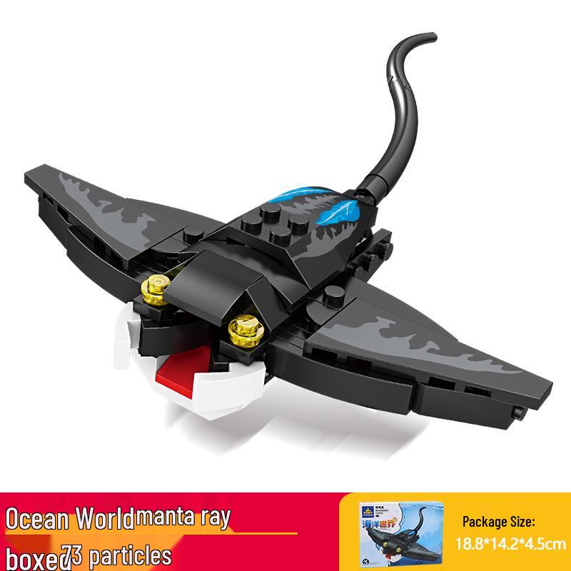 Kai Zhi Compatible Lego Insect Toy: Mantis Model Building Blocks for Kids, Educational Animal Jigsaw Puzzle Gift