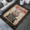 Tappeto Demon Slayer per Soggiorno Camera da Letto Casa Decorazione Divano Gioco Bambini Tappetino Antiscivolo per Pavimento