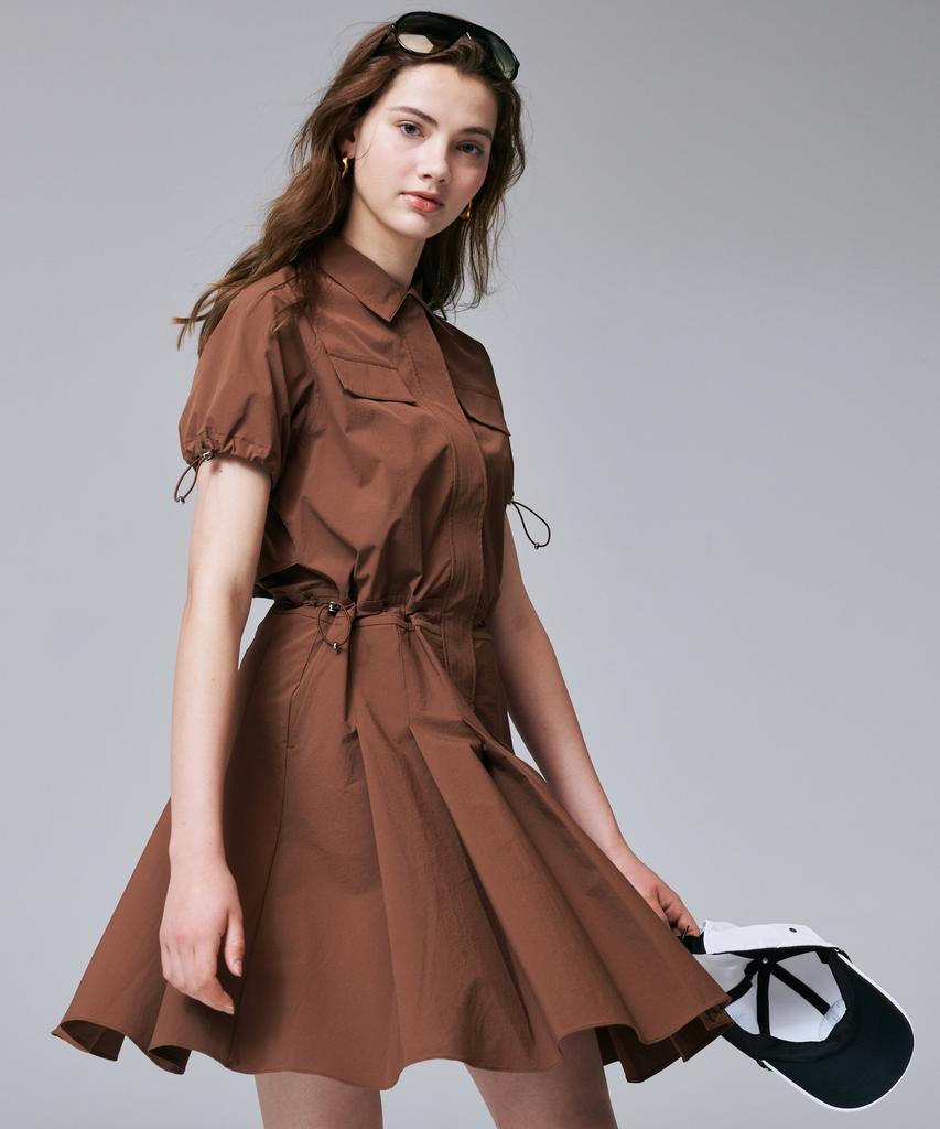 KLIMGOLF Signature Pleated Dress