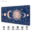 Mysterious celestial element Mouse Pad Desk Mat with Stitched Edge antislip Durable offices accessories keyboard mouse mat