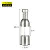 304 Stainless Steel Pepper Grinder Table Black Pepper Grinding Bottle Home Hotel Western-style Steak Seasoning Bottles and Cans