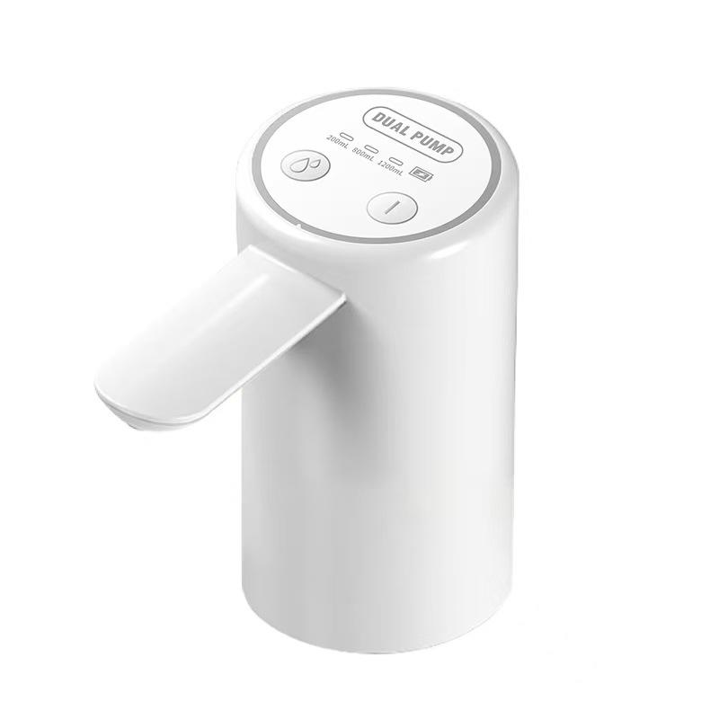 Kompakter elektrischer Wasserspender: Wiederaufladbare Automatische Pumpe für Haushalts-Flaschenwasser