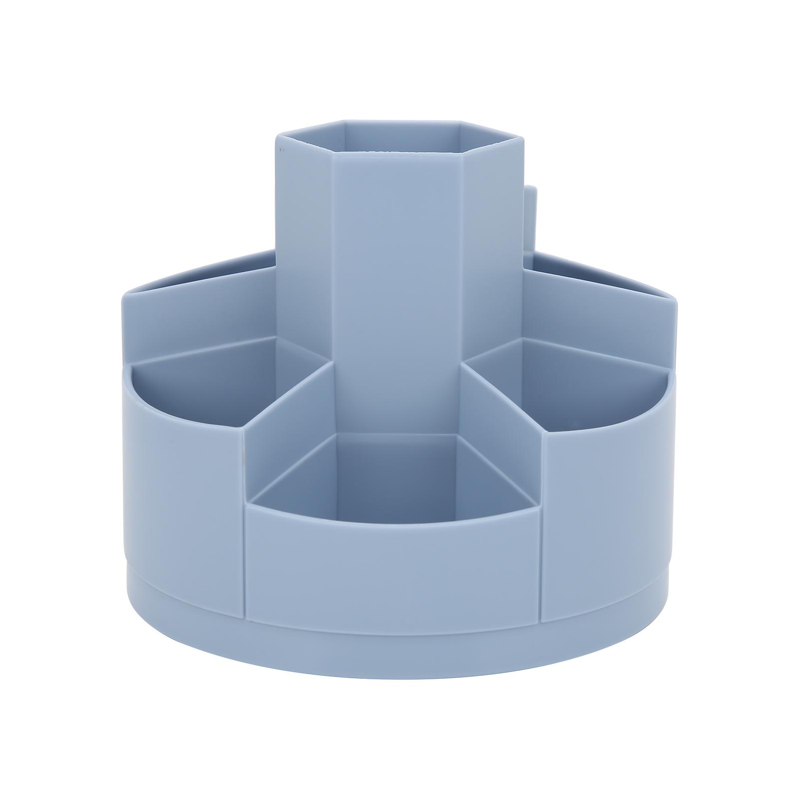 

MPRINCE держатель для ручек большой емкости с вращением на 360 градусов износостойкий держатель для хранения ручек для офиса Sc Blue Blue