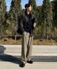 CUZNELLO Soft Saddle Crewneck Knit_Navy