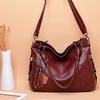 Women Bag Handbag Tassel Soft Leather Big Bag Fashion Diagonal Shoulder Bag