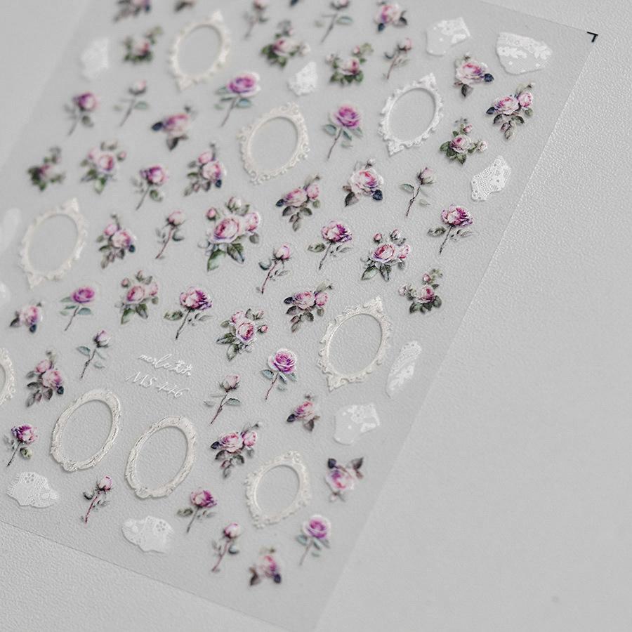 1pcs Cute Cat Claw 3D Jelly Relief Nail Stickers 3D Adhesive Stickers For Nails DIY Slider Nail Art Decorations