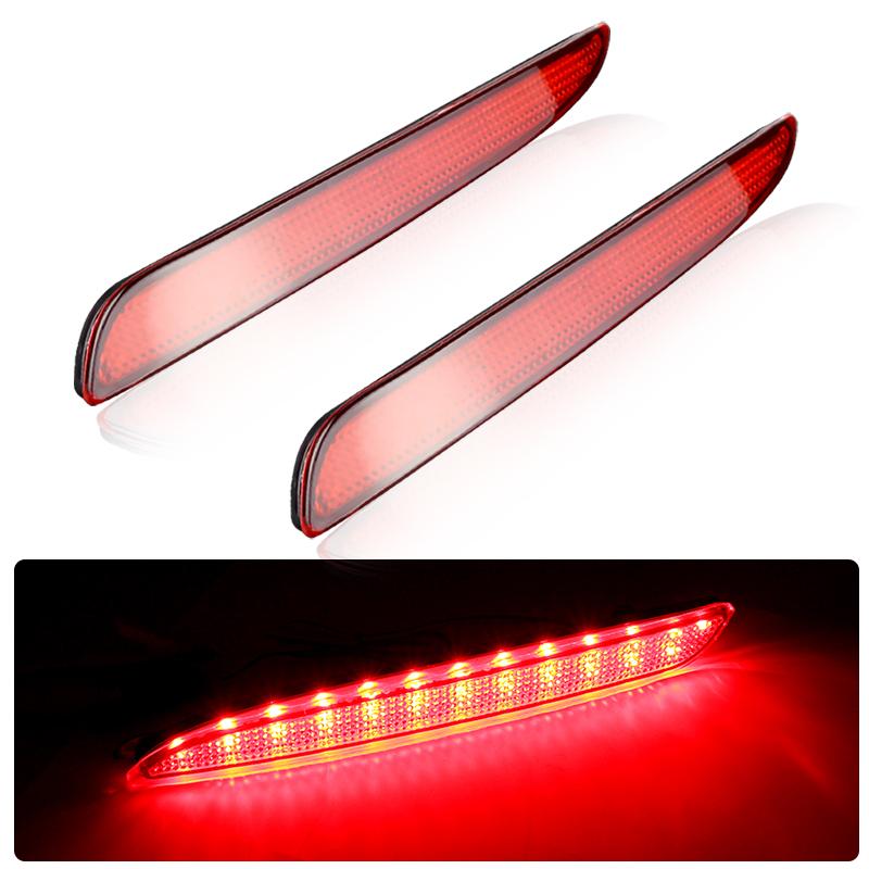 

2PCS Car Tail Rear Bumper Reflectors Fog Lamp Warning Light For Mazda 3 M3 Sedan Hatchback 2009 2010 2011 2012 2013 Accessories